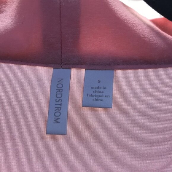 Nordstrom Women's Pink Velour Robe - Picture 5 of 10